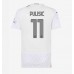 AC Milan Christian Pulisic #11 Borte Drakt Dame 2023-24 Kortermet